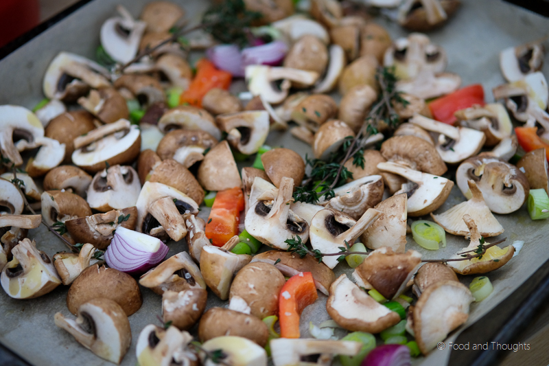 Mushrooms Oven